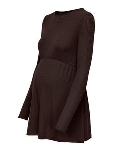 Рубашка Only Maternity OLMMALAYA, коричневый