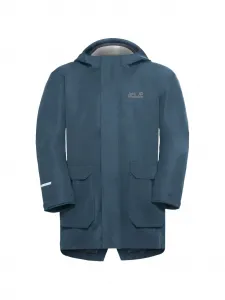 Трехв одном куртка на молнии Jack Wolfskin, синий