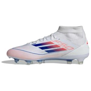 Женские бутсы Adizero F50 Pro Mid FG 'Advancement Pack' Adidas, cloud белый/clear синий/sun красный