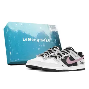 Кроссовки для скейтбординга Dunk, устойчивые к истиранию, серые, унисекс Nike, Gray