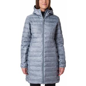 Куртка Lake 22 пуховая длинная куртка с капюшоном Columbia, серый