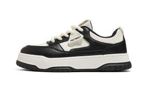 Женские низкие нескользящие кроссовки, увеличивающие рост RENBEN, Beige Black