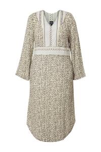 Платье Ulla Popken, цвет Brown/Light green