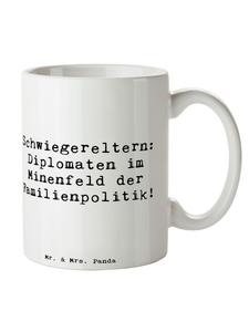 Кружка для родственников, дипломатов, с надписью белого цвета Mr. & Mrs. Panda