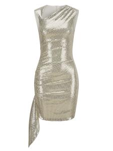 Коктейльное платье Nicowa, серебряный