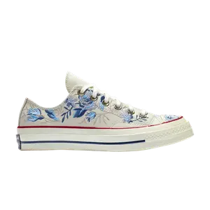 Кроссовки Converse Wmns Chuck 70 Low 'Parkway Floral Embroidery', кремовый