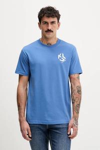 Футболка Karl Lagerfeld Jeans, фиолетовый