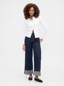 Джинсы - комфортного кроя - темно-синего цвета GAP