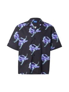 Рубашка на пуговицах Comfort fit HUGO Eligino, Black