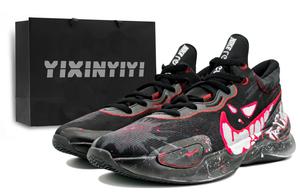 Nike Renew Elevate 3 амортизирующие низкие баскетбольные кроссовки Unisex Black Red