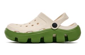 C°BANNER Клоги женские бело-зеленые, цвет White Green