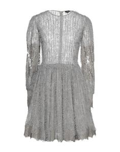 Мини-платье Elisabetta Franchi, серый