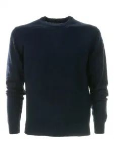 Свитер с ребристой отделкой MC2 SAINT BARTH, синий