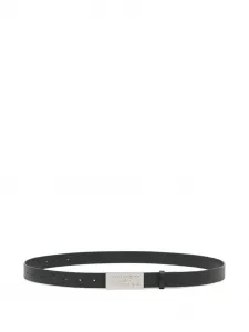 Ремень с пряжкой Mm6 Maison Margiela, черный