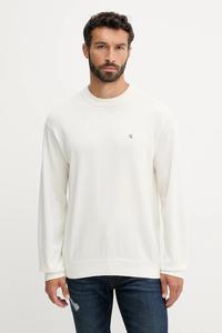 Хлопковый свитер Calvin Klein Jeans, бежевый