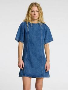 Мини-платье Rie Denim Selected, Blue