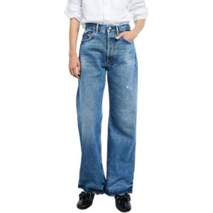 Acne Studios Джинсы женские среднего синего цвета