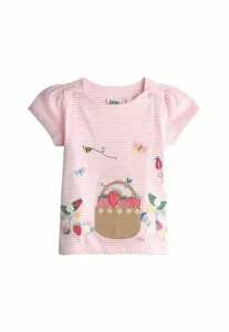 Футболка с принтом стандартного кроя Jojo Maman Bébé, Pink