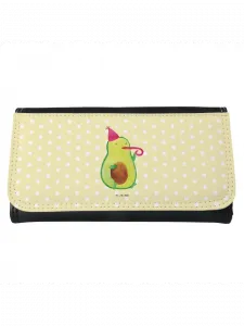 Портмоне Mr & Mrs Panda Damen Avocado Feier ohne Spruch, пастельно-желтый