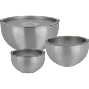 Термоконтейнеры , 6 шт., из нержавеющей стали с крышкой Gsw, серебристый