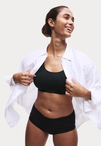 Бюстье Marks & Spencer 3PK SEAMLESS NON WIRED CROP, Black