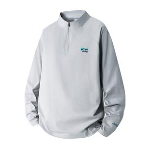 Свитшот Unisex Stand Collar Moderate Regular Jeep, светло-shadow серый