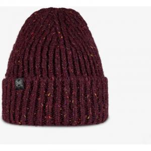 Вязаная и флисовая шапочка-бини Buff, цвет dahlia