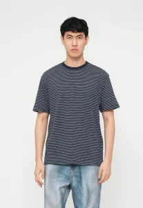 Футболка с принтом "полоса жизни" от onsfred Only & Sons, Navy Blazer/Gardenia