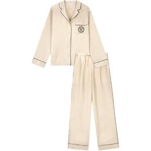 Пижамный комплект Victoria's Secret женский бежевый