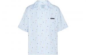 Рубашка мужская синяя Prada, синий