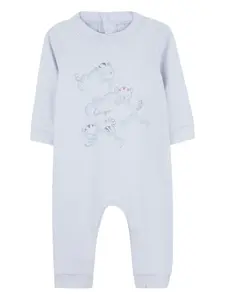 Комплект для новорожденного с логотипом Kenzo Kids, синий