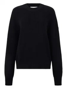 Вязаный свитер с круглым вырезом Aya Muse, черный