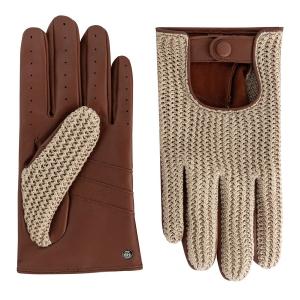 Перчатки с закрытыми пальцами Roeckl LE MANS AUTOFAHRER TOUCH, бежевый/темно-бежевый