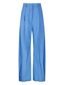 Прямые брюки из хлопка THELATEST, синий