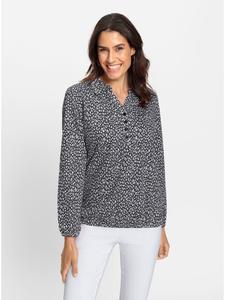 Рубашка с длинными рукавами с черно-белым принтом WITT WEIDEN