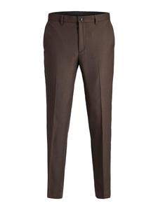 Узкие брюки со складками JACK & JONES JPRSOLARIS, темно-коричневый