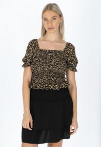 Блузка MIAMI SMOCK W Seaside, цвет leopard