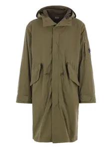 Пальто Micro Kei Explorer C.P. Company, зеленый
