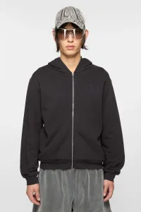 Свитер на молнии с капюшоном Acne Studios, Black