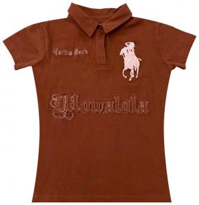 Поло Cactus Jack by Travis Scott x MOWALOLA Houston Polo 'Brown', коричневый
