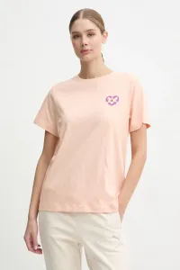 Хлопковая футболка Champion, оранжевый