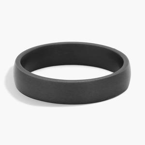 Кольцо с сатинированной отделкой из тантала (5 мм) Blue Nile