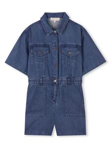 Michael Kors Kids джинсовый комбинезон, синий