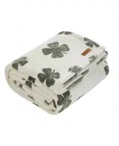 Плюшевый плед Clovers, 127 x 178 см Lucky Brand, слоновая кость