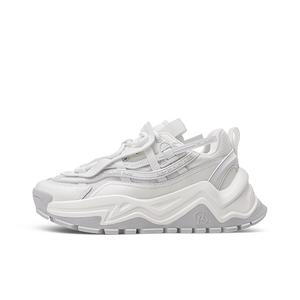 Devil One Chunky Sneakers Unisex Low Top White Daisy Fellowes