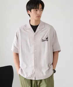 Рубашка из искусственного шелка с вышивкой Sarry Cat (натуральный) Coen, цвет Natural