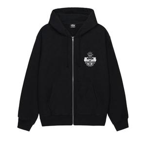 Худи Stussy Built To Last Zip Hoodie, Black
