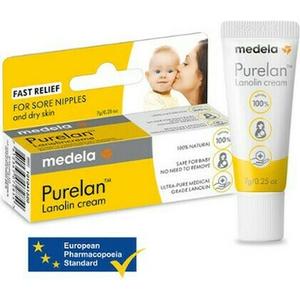 Крем для сосков Purelan с ланолином для интенсивного снятия боли 7 г Medela