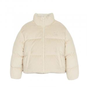 MLB Нью-Йорк Янкиз Пуховик Женский Кремовый, Cream