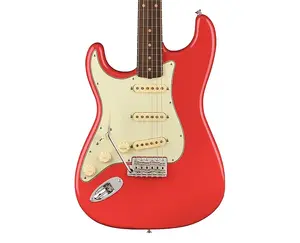 Fender American Vintage II 1961 Stratocaster LH - Красный Фиеста с грифом из палисандра